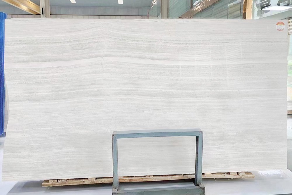 Wooden White Marble