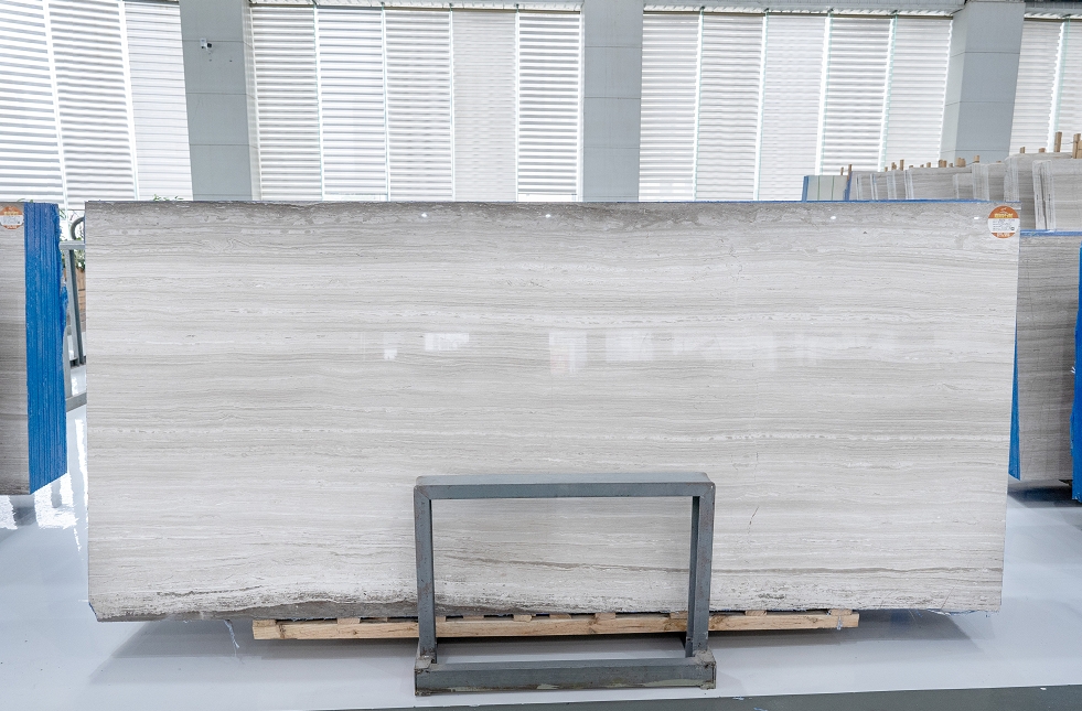 Wooden White Marble